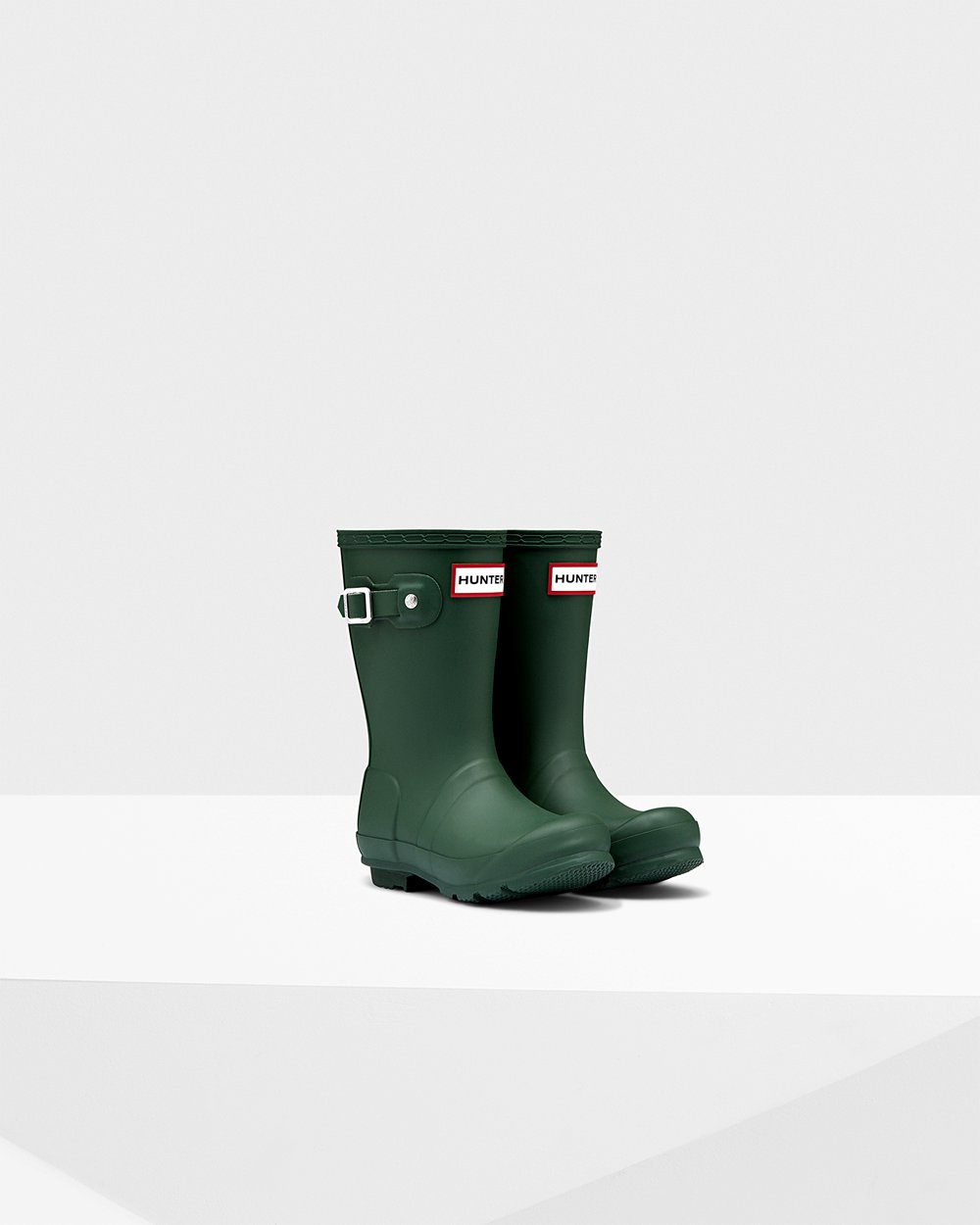 Hunter Niños Original Little - Botas de Lluvia Verde - 607-PXGIYN